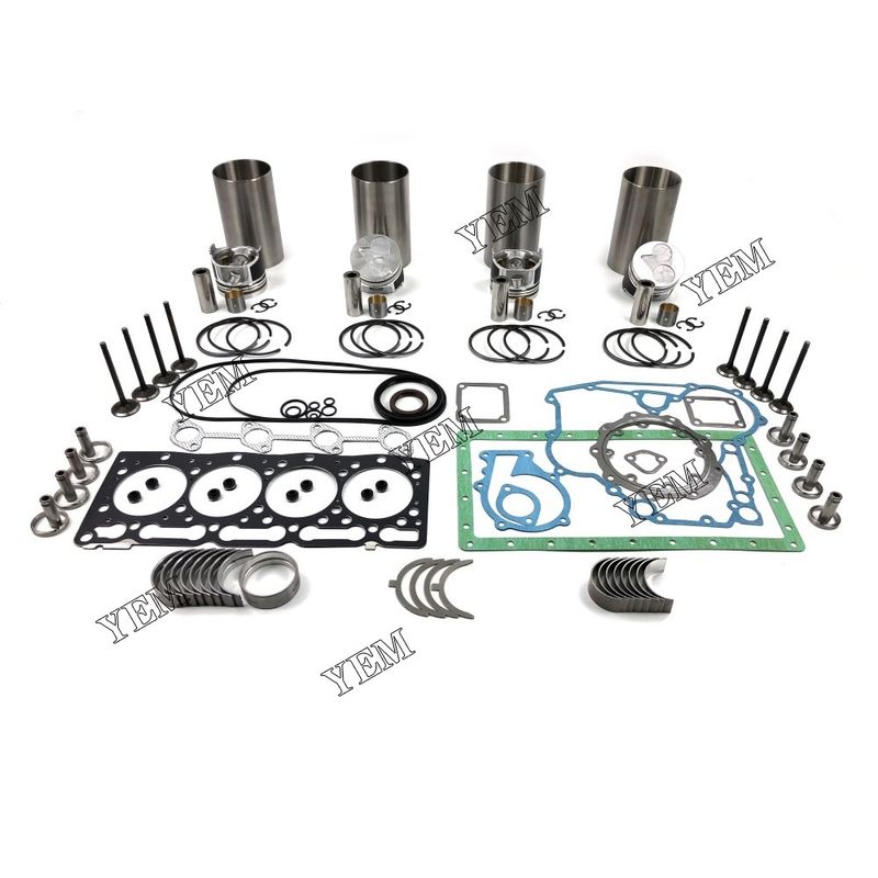 V1505 For Kubota Overhaul Kit With Valves Diesel engine