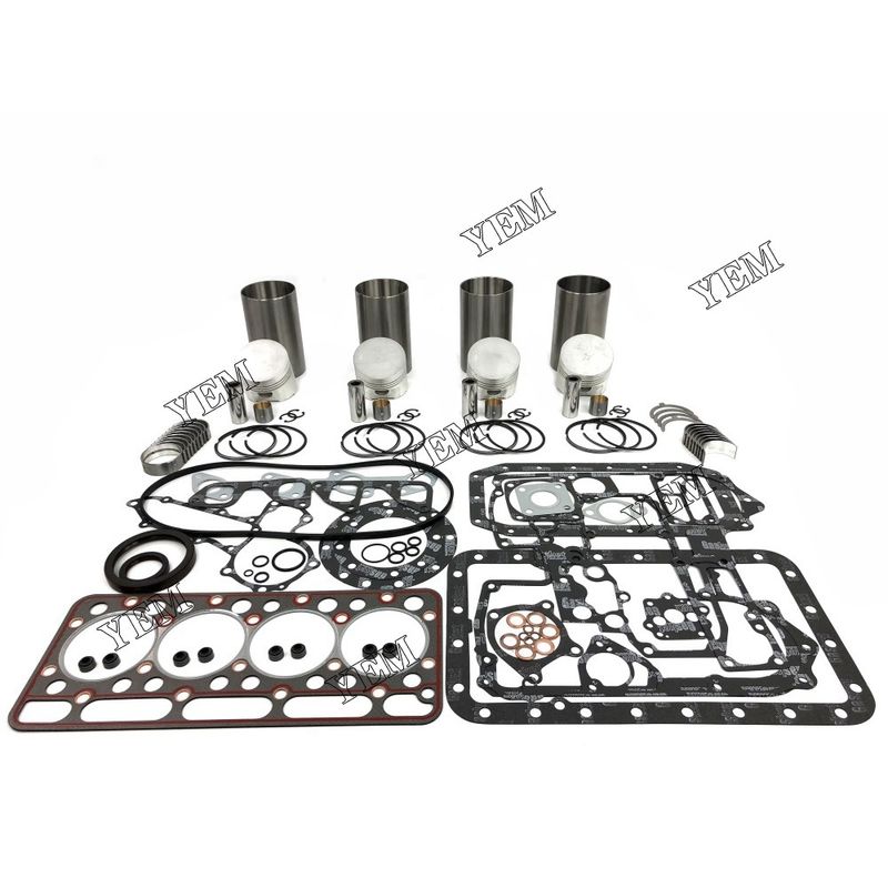 V1902 For Kubota Overhaul Kit With Bearing Diesel Tractor Engine parts